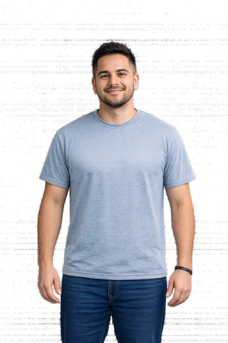 Camiseta cuello redondo · talla 2XL